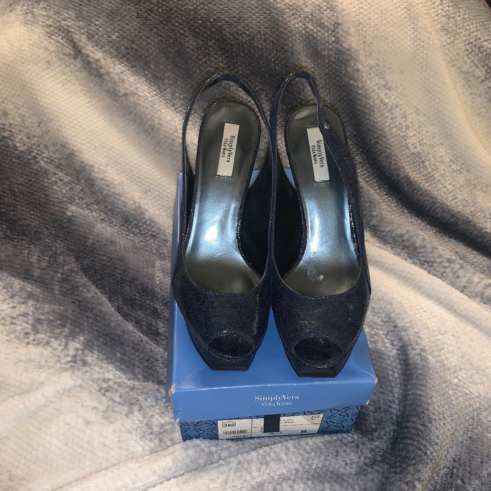 Simply Vera Vera Wang open toe stiletto